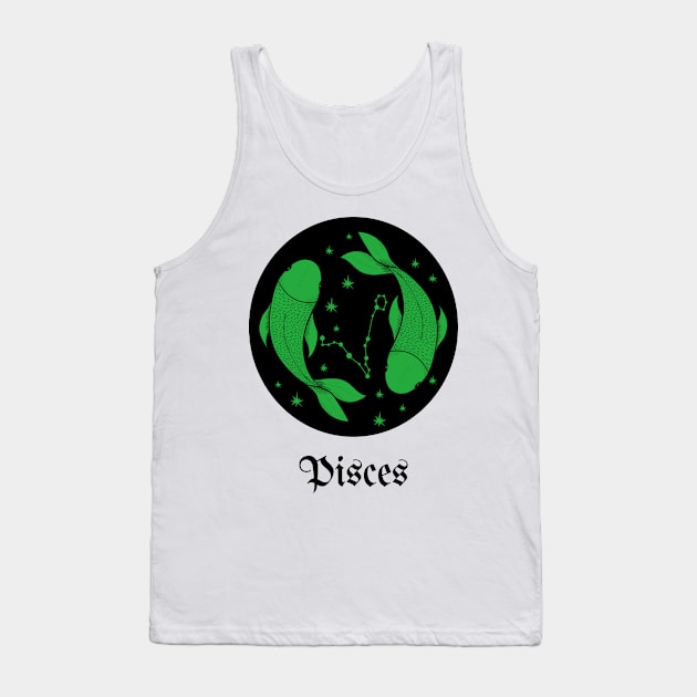 PISCES HOROSCOPE Tank Top by Top To Bottom